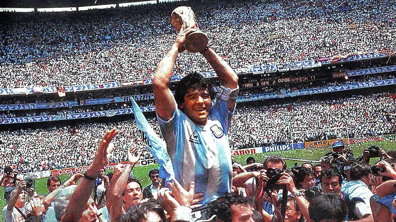 Maradona's records endure