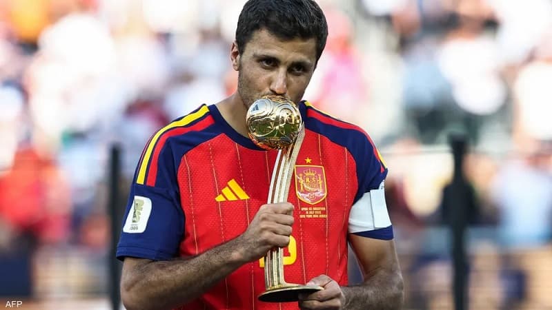 رودري يتوج بأفضل لاعب في مونديال 2026