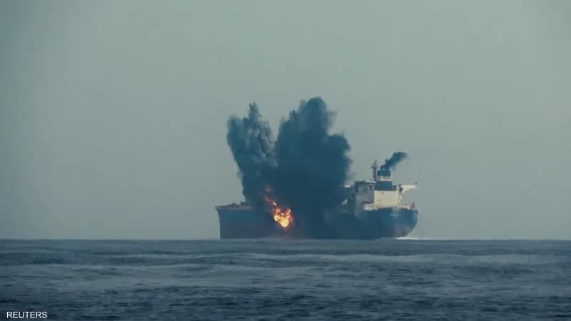 Houthi: We hit ship in Red Sea