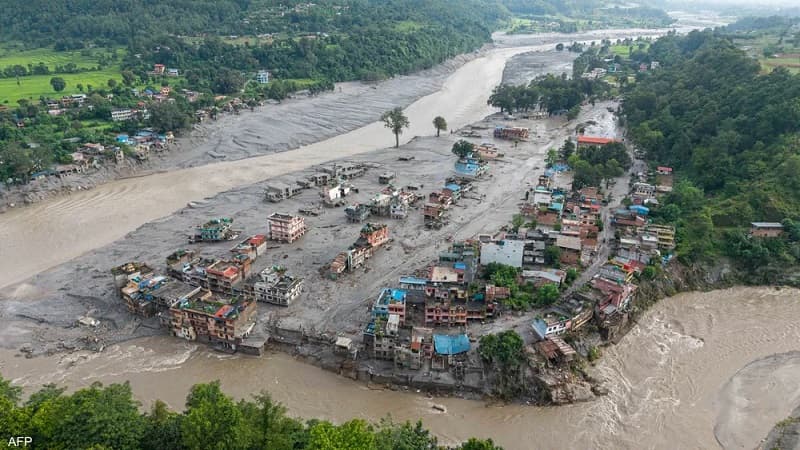Flood Victims in Nepal and Tibet Reach 474