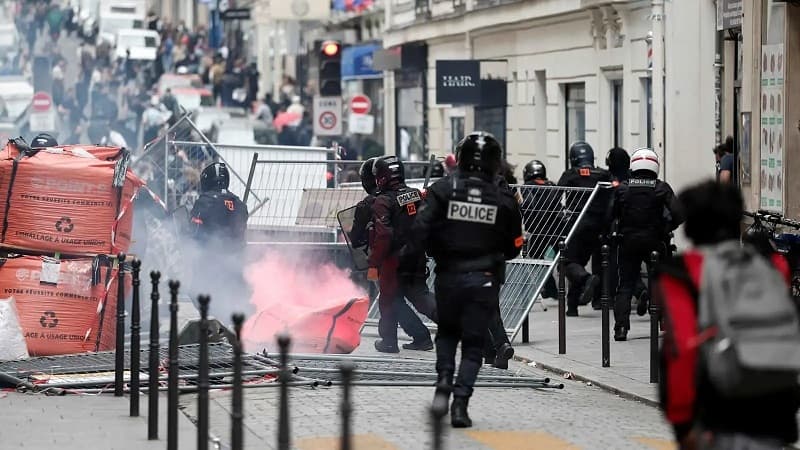 France Student Protests Spread