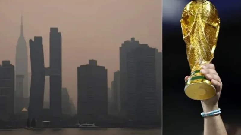 Canadian wildfires threaten the 2023 World Cup final