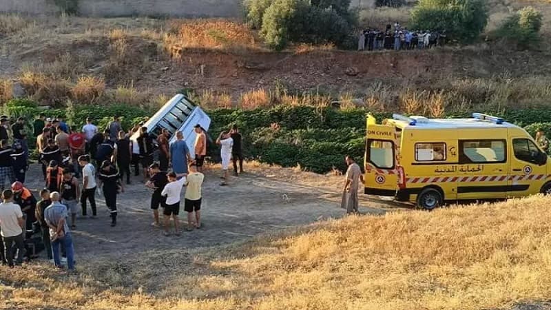 حافلة بقسنطينة تتسبب في 6 وفيات و19 جريحا