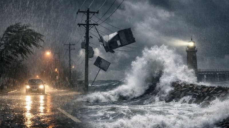 Sea conditions worsen with storms tonight