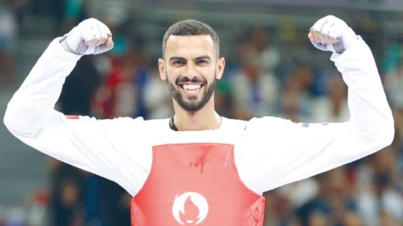 Farras Al-Qattousi secures gold at Bolonia Taekwondo