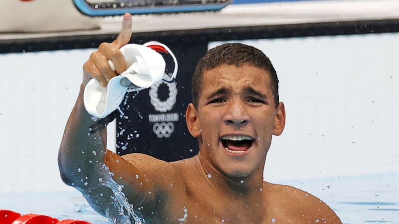 Swimming University President Opposes Hafnaoui Absence Reason