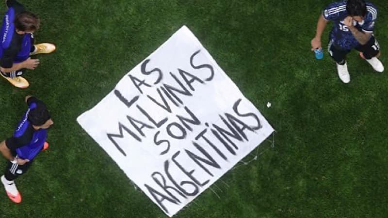 Britain Urges FIFA to Investigate Argentine Players Over Falkland Islands Banner