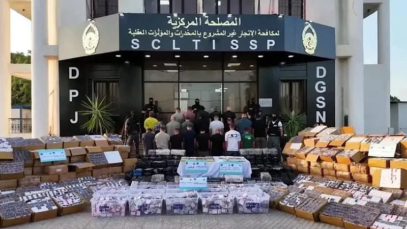 Algeria conducts biggest drug bust