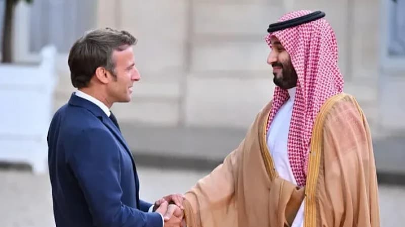 Macron Receives Saudi Crown Prince