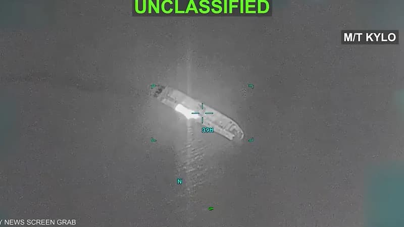 US Navy sinks Iranian tanker in Gulf