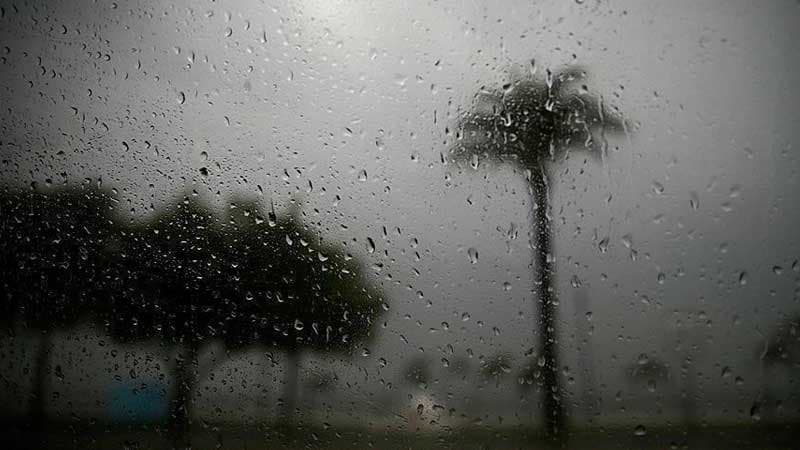 Sunday with intermittent showers