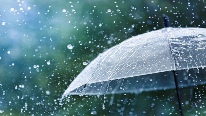 Tonight's heavy rain and hail