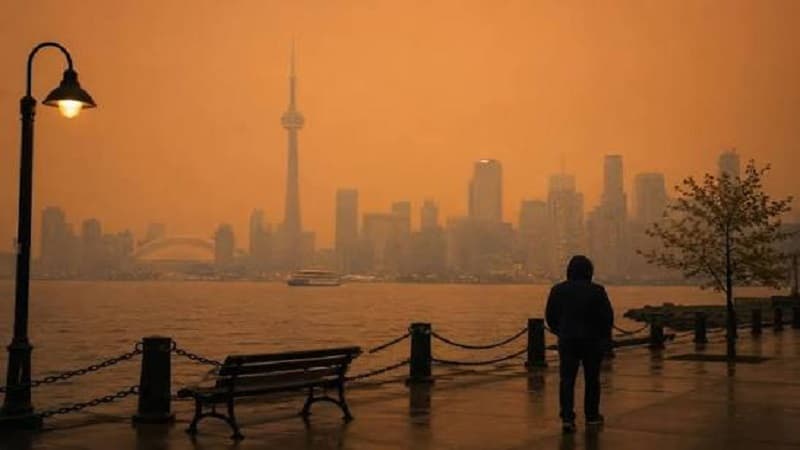 Trump Criticizes Canada Over Wildfire Pollution
