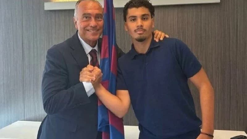 برشلونة يضم موهبة عربية تازه