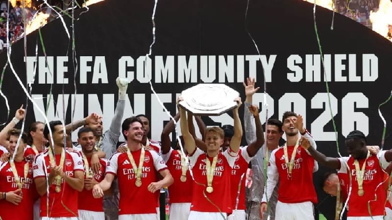Arsenal wins Community Shield with 3-0 over City