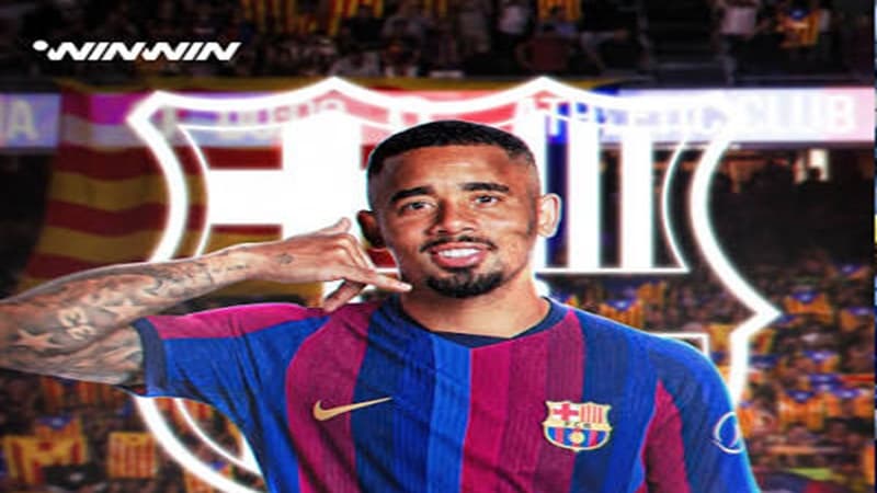 Barcelona completes signing of Brazilian forward Jesus