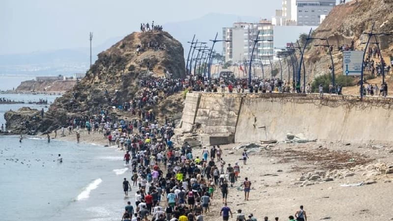 Ceuta protests over migration response
