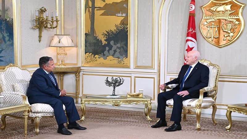 President greets new Arab League Secretary