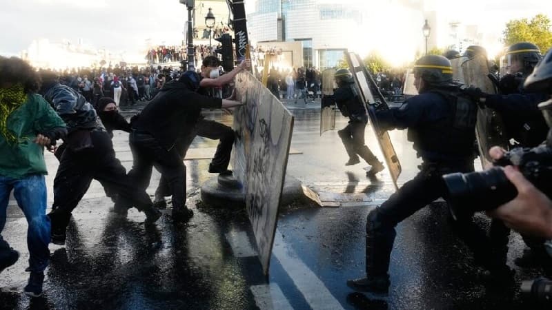 France protests lead to clashes in Paris