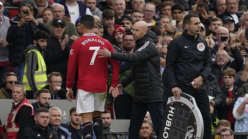 Ten Hag explains Ronaldo disagreement