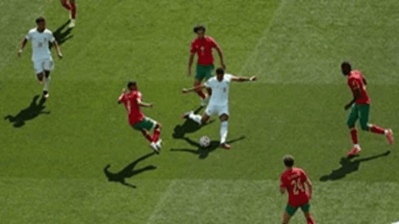 التعادل السلبي ينهي الشوط الأول من مباراة المغرب وفرنسا