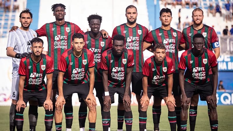 Club Tunis lineup vs Hope Hammam Sousse