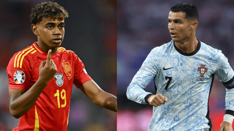 Spain and Portugal's lineup for the 2026 World Cup Round of 16