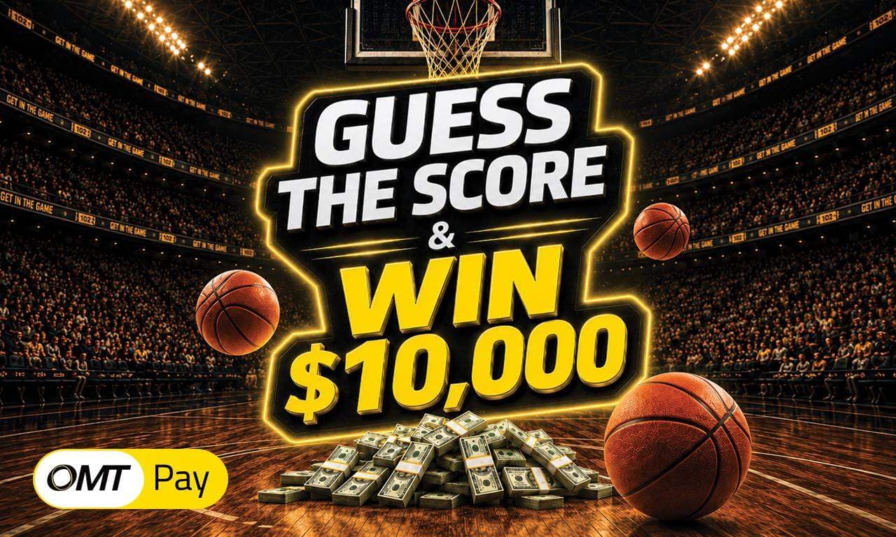 Win $10,000 with OMT Pay