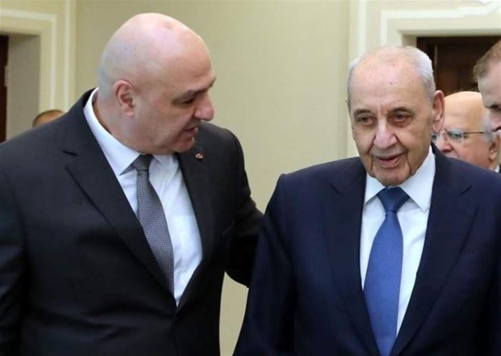 بري يشعر بالراحة في بعبدا