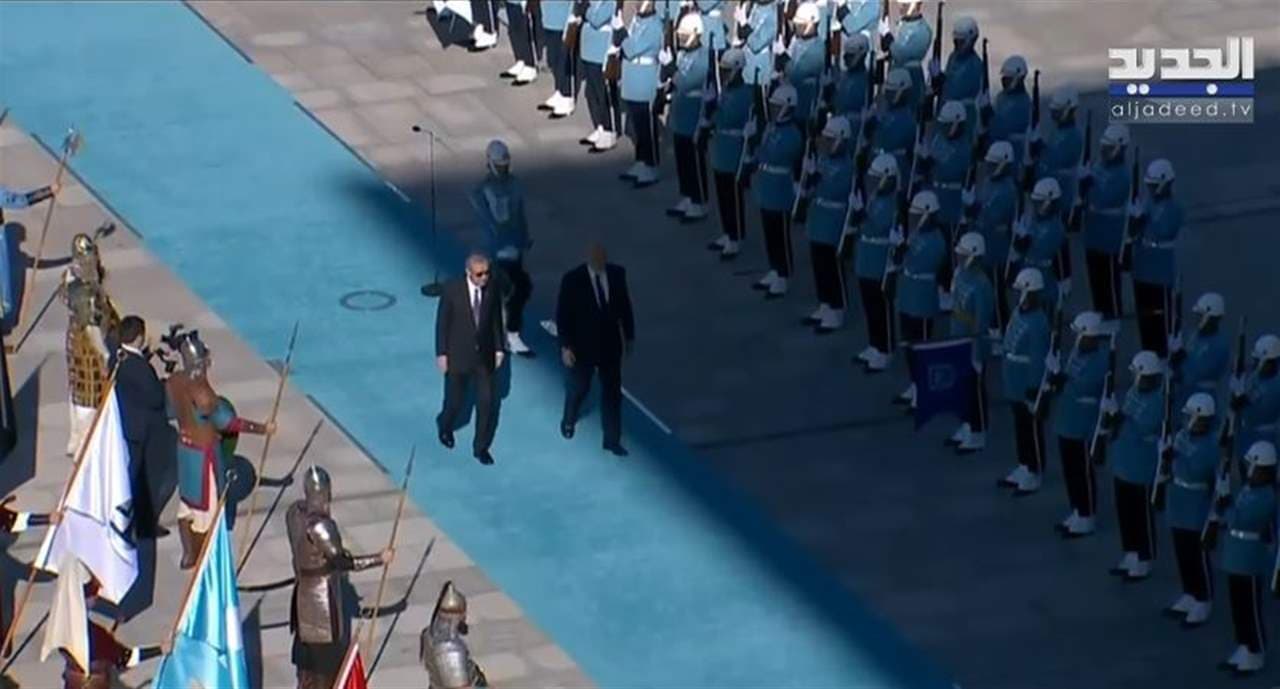 تصريحات أردوغان لرئيس عون