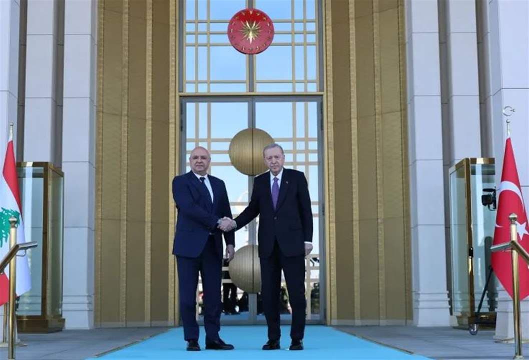 عون يزور تركيا لتعزيز التعاون