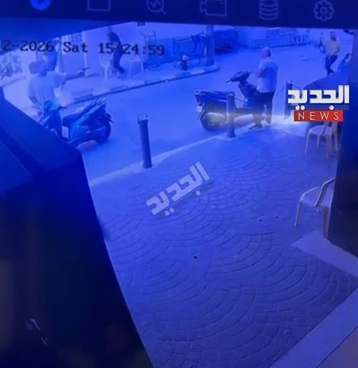 فيديو يظهر إطلاق النار في برج أبو حيدر