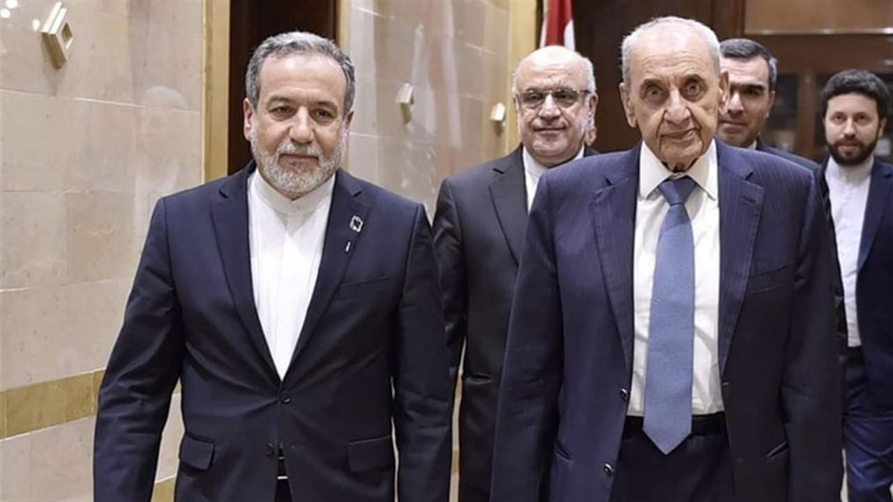 اتصال بين بري وعراقجي وتبادل دعم