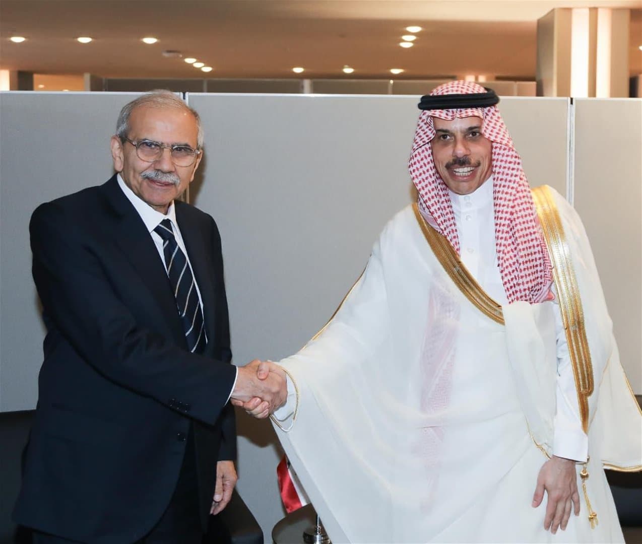 Saudi Foreign Minister meets in NY
