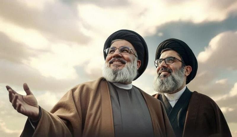 Nasrallah Wasfi al-Din appears in footage