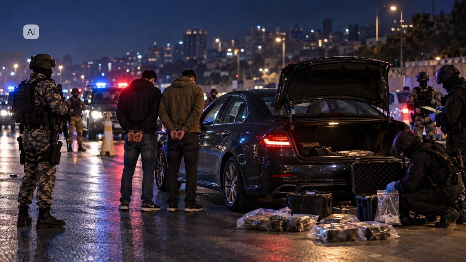 Two detained with 250kg TNT Over Hezbollah Links