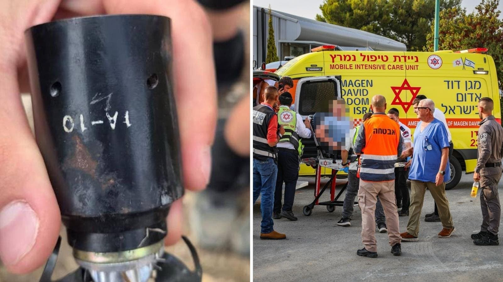 Student photos of border bomb