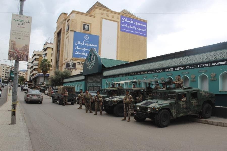 Army Outlines Security Measures in Beirut