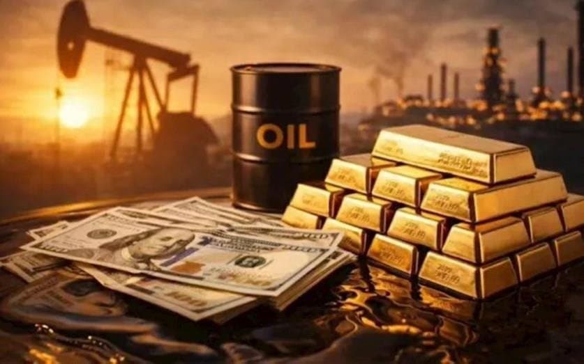 ارتفاع في الذهب والنفط