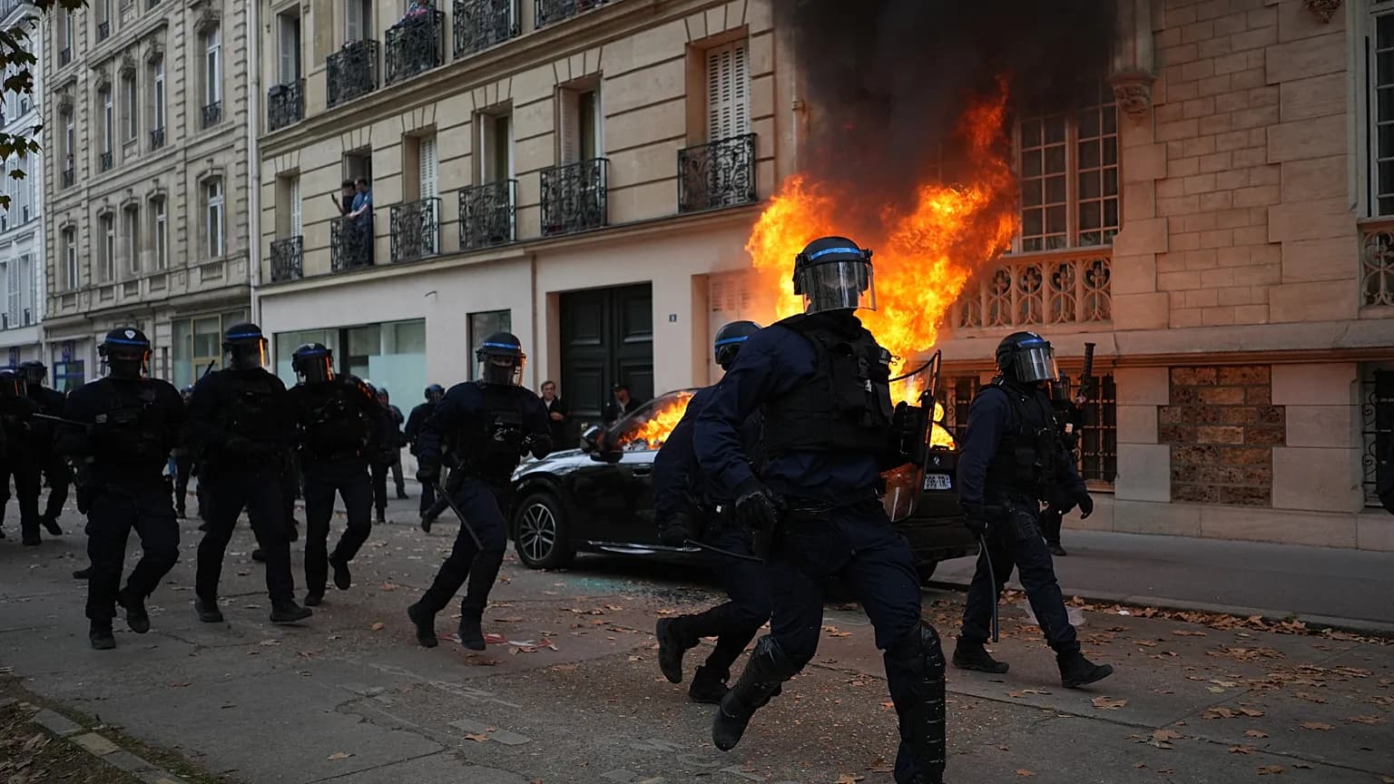 France Detains 217 of 2700