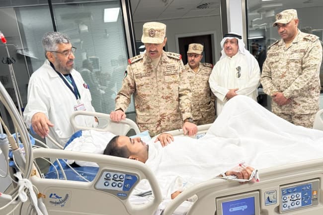 Chief of Staff and Deputy Assess Damage to Wounded Army Soldiers Following Iranian Aggression