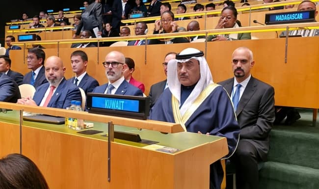Kuwaiti Crown Prince’s envoy attends UN opening