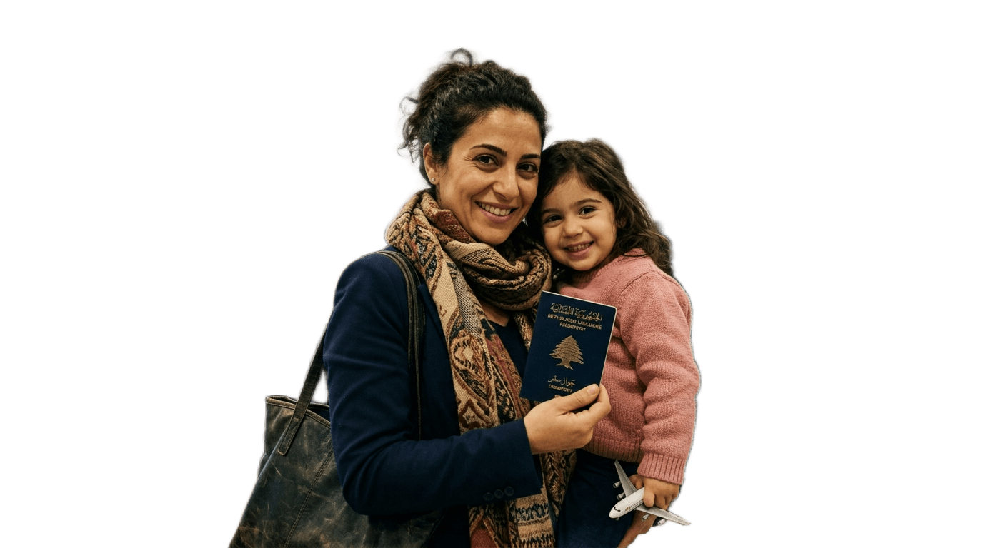 Lebanese Women’s Daughters Stranded