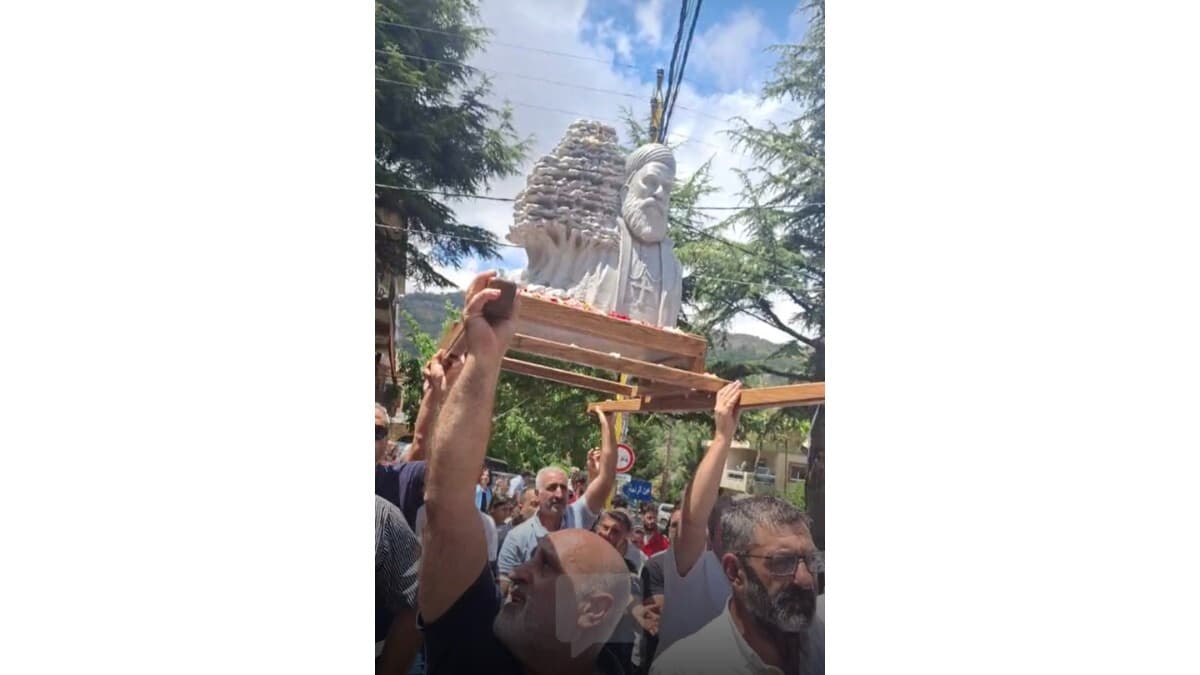 Patriarch Hovhannes Al-Wakeel's treasures arrive in Tanourine