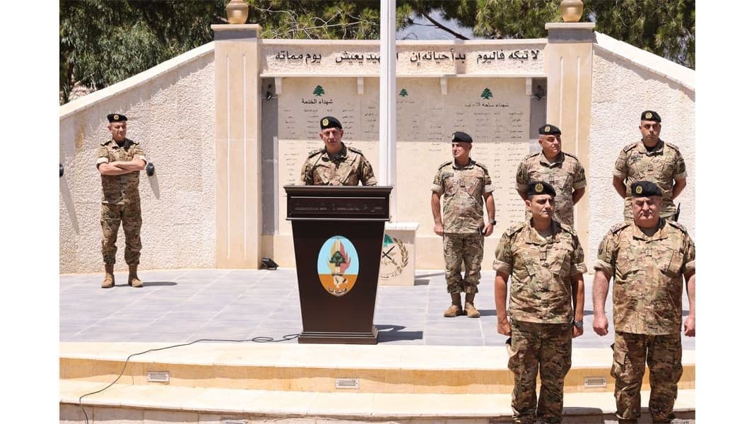 Army Commander to Troops: You Are Lebanon's Core Element