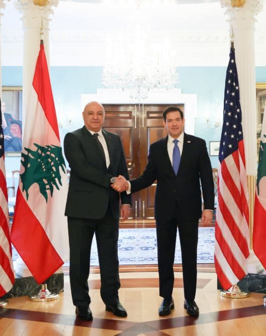 Aoun Calls for Lebanese Alignment with US Approach