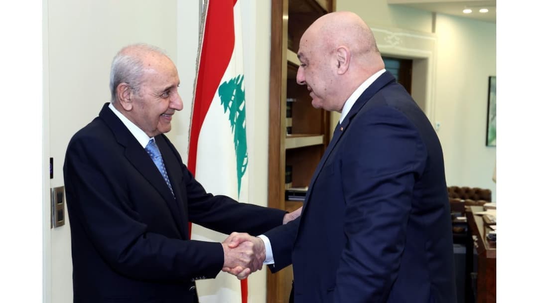 عون يبحث مع بري نتائج زيارته والجنوب