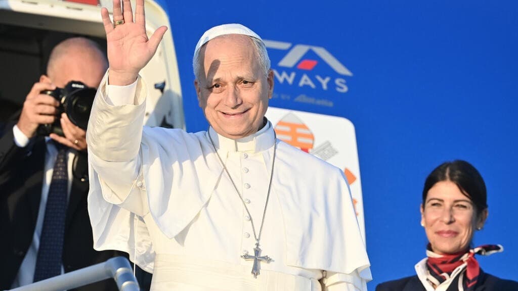 Pope Leo XIV Arrives in France