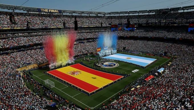 Reason for Argentine anthem choice
