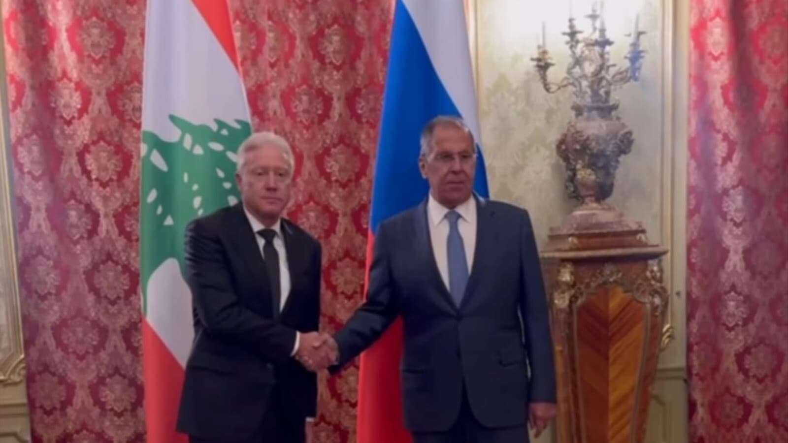 Raji affirms Lebanon's sovereignty to Lavrov